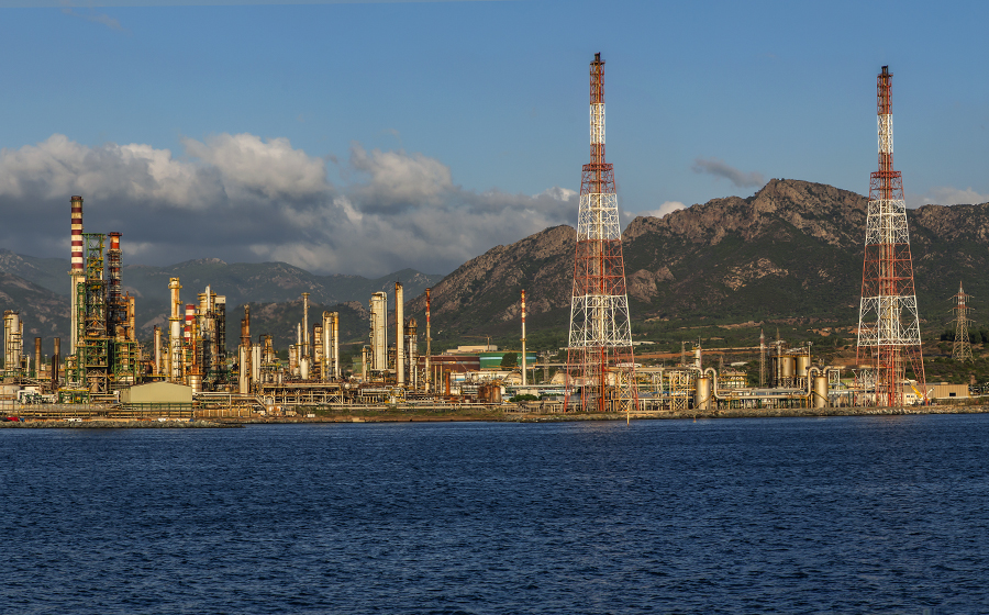 Sarroch (Cagliari), 16-07-2018.Sarlux- Gruppo Saras.