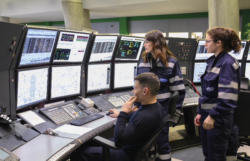 SARAS SARLUX universita sala controllo