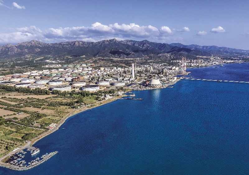 SARAS SARLUX vista aerea